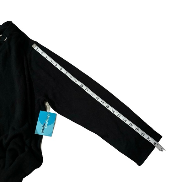 NWT Designers Original Luxelon Black Sweater Rhinestones Office Women's Size 2X - Picture 12 of 12